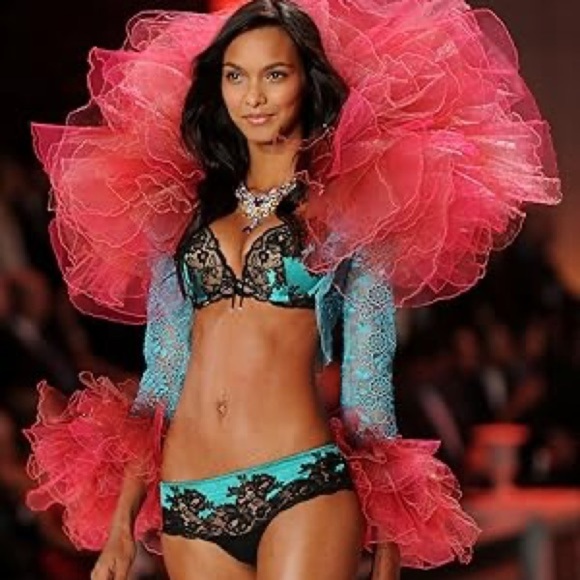 Victoria’s Secret Seduction Teal Lingerie Set - Picture 1 of 8